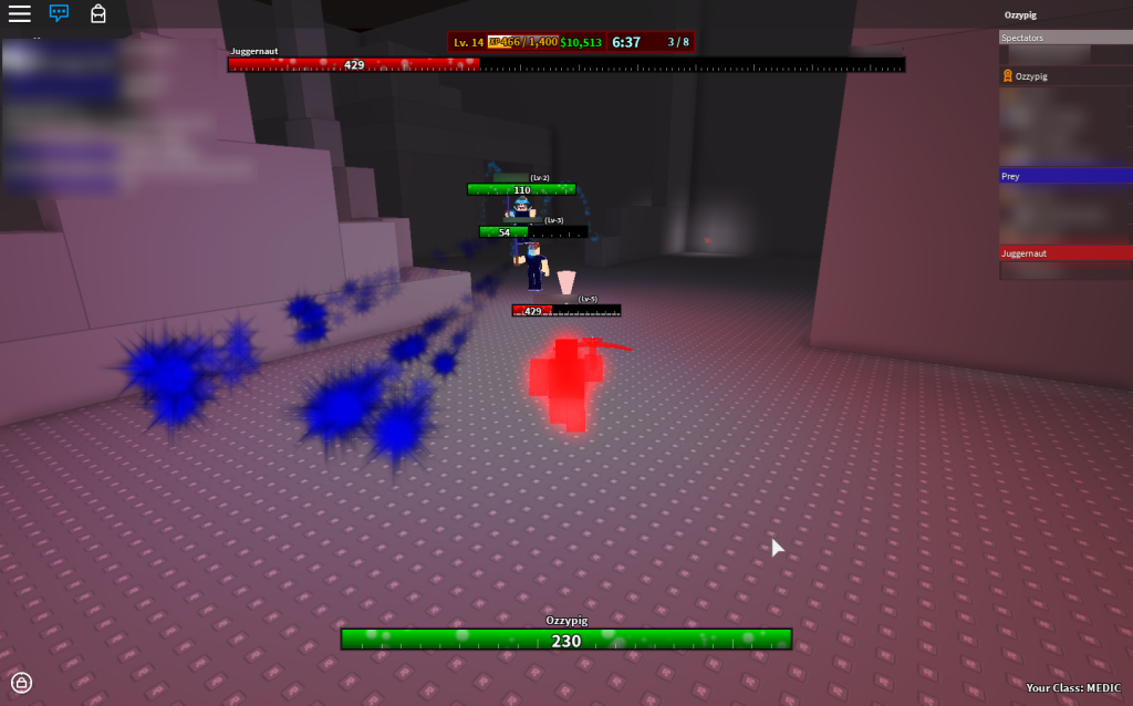 Screenshot of Juggernaut 2 development